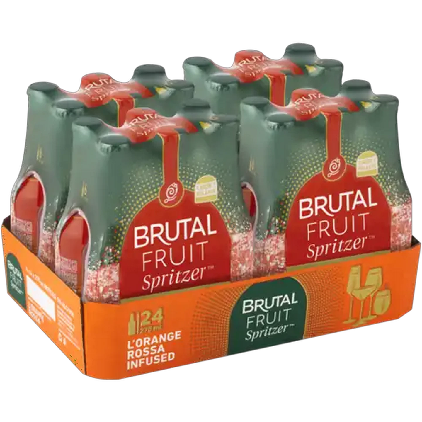 Image of Brutal Fruit L'Orange Rossa Infused Spritzer 24 x 275ml