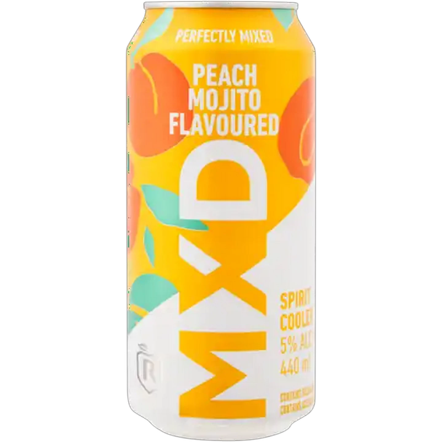 Image of MXD Peach Mojito Flavoured Spirit Cooler 440ml