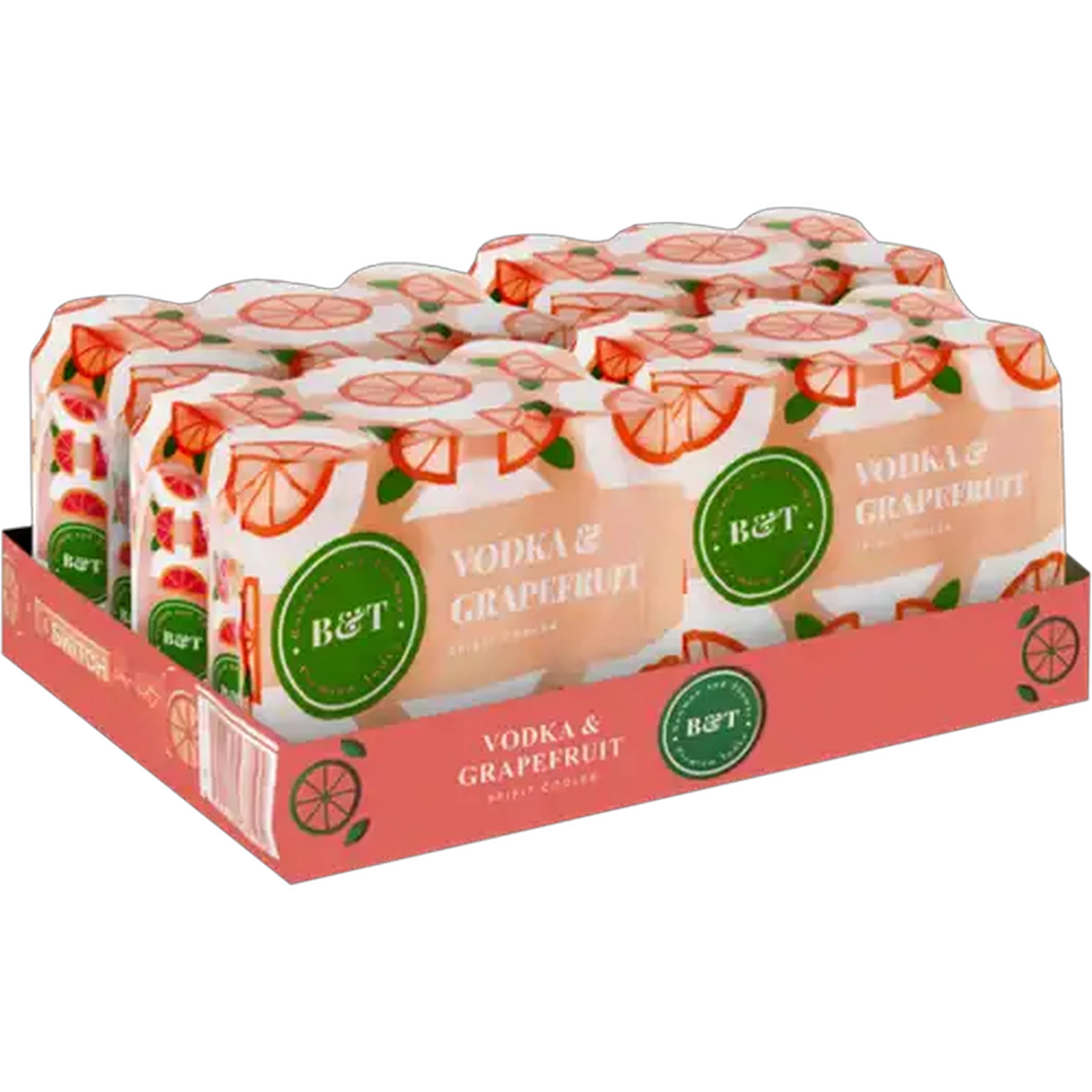 Image of Bowman & Thomas Vodka & Grapefruit Flavoured Spirit Cooler 24 x 440ml