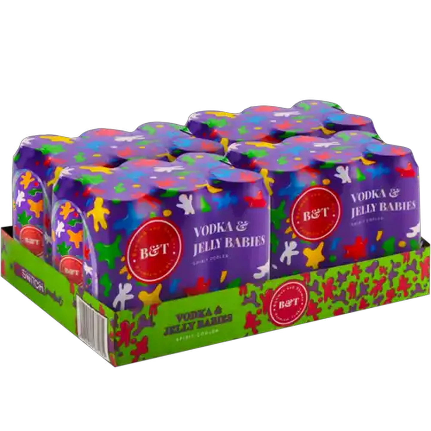 Image of Bowman & Thomas Vodka & Jelly Babies Spirit Cooler 24 x 440ml