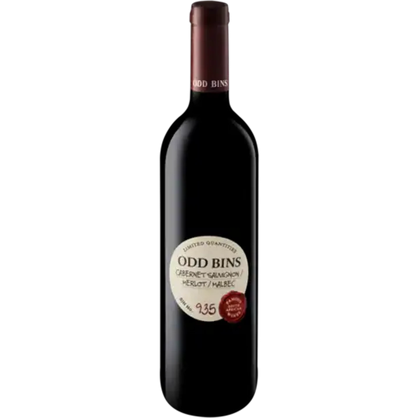 Image of Odd Bins 935 Red Blend Bottle 750ml