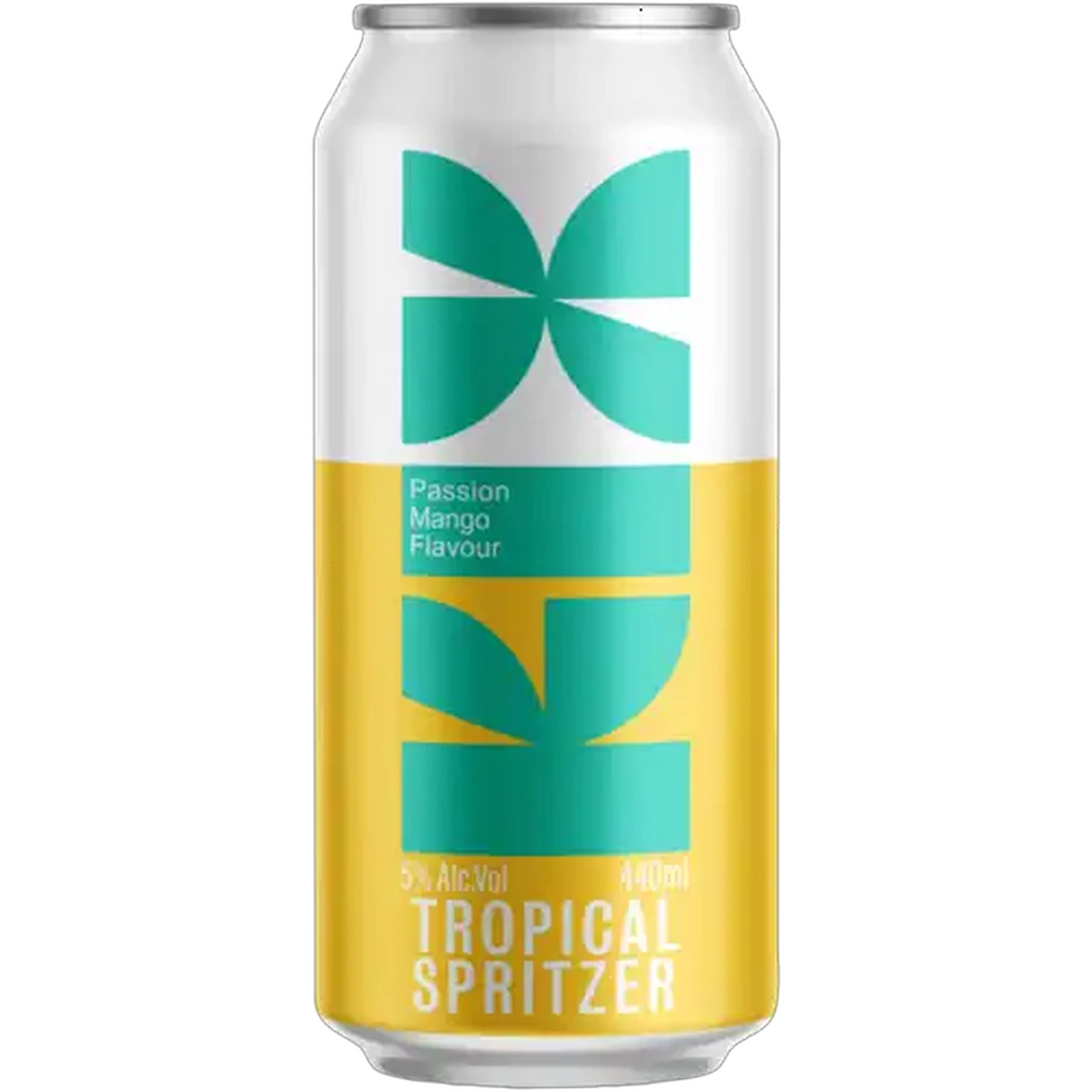 Image of KIX Passion Mango Flavour Tropical Spritzer Can 440ml