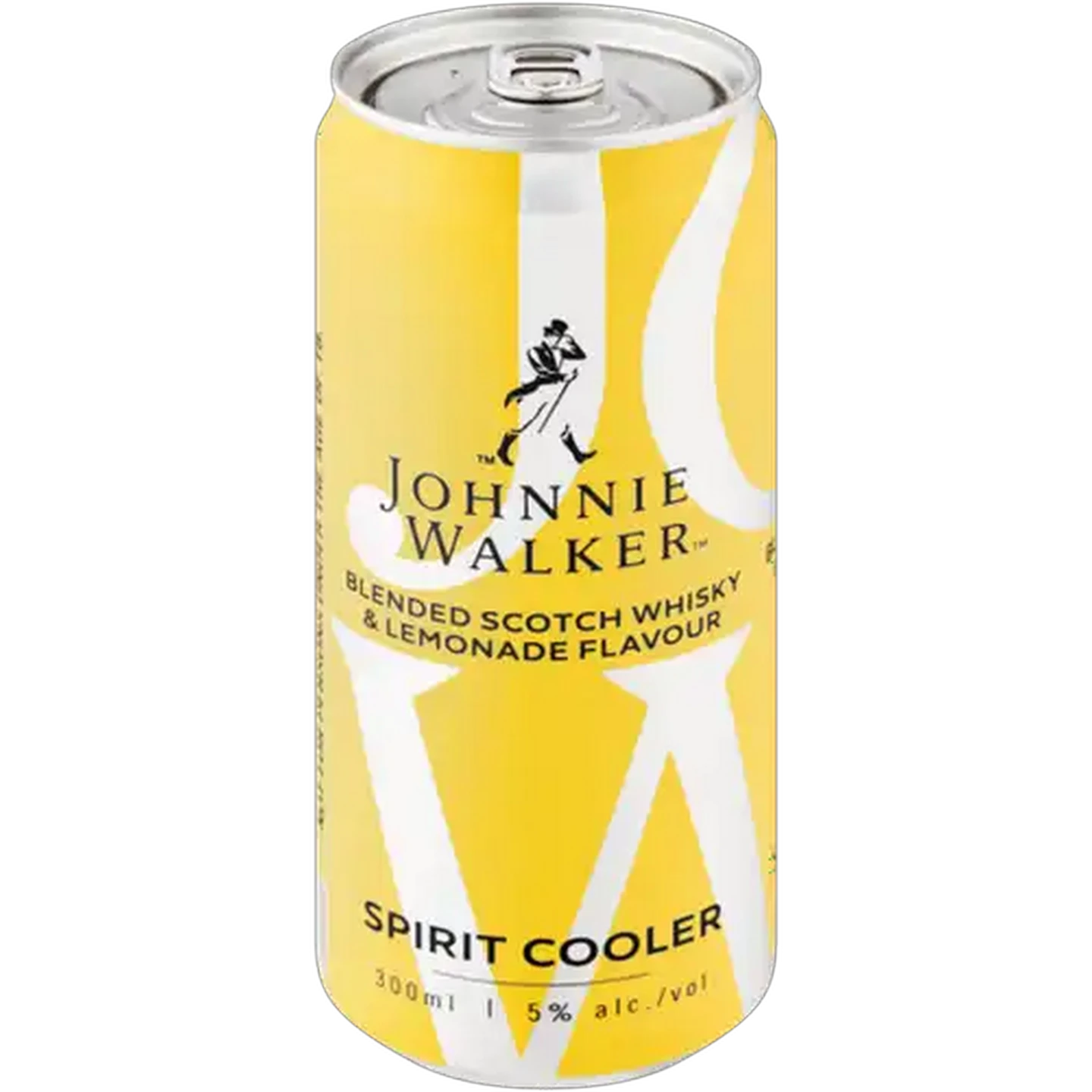 Image of Johnnie Walker Lemonade Flavour Blended Scotch Whisky Spirit Cooler Can 300ml