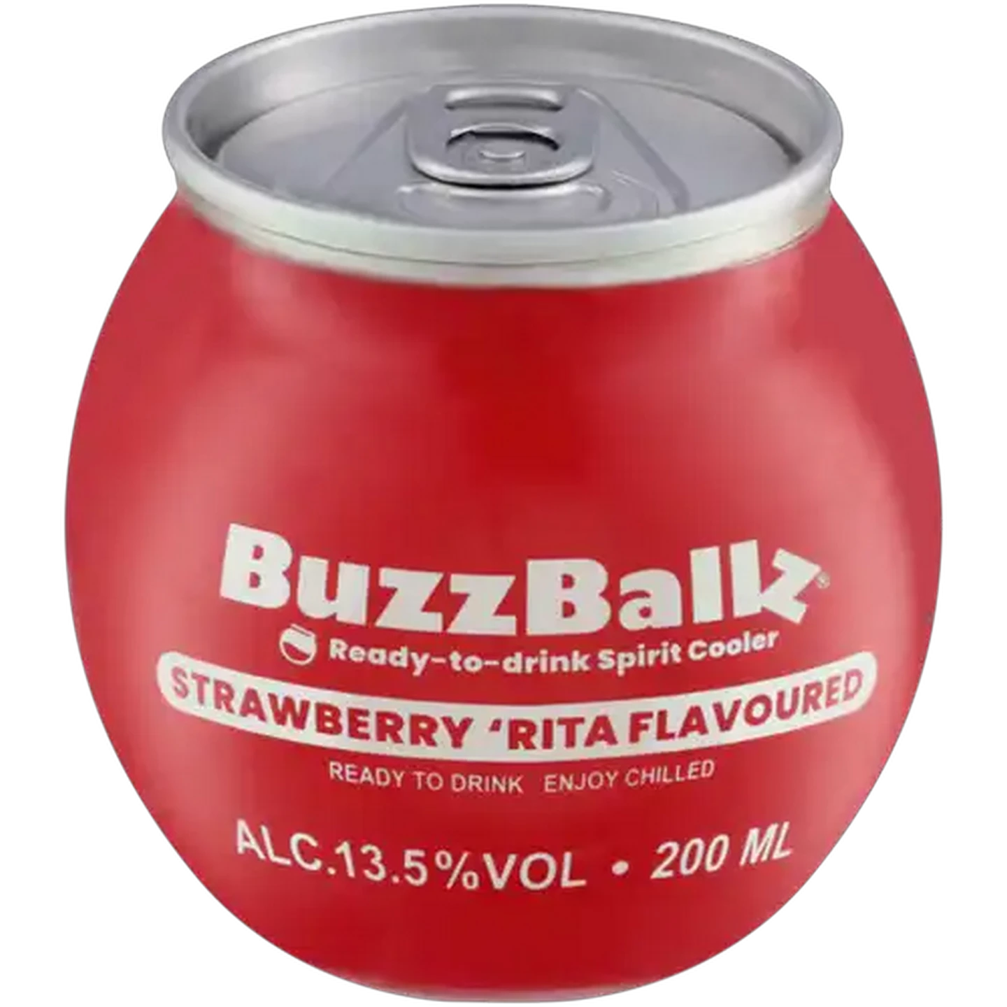 Image of BuzzBallz Gluten Free Strawberry 'Rita Flavoured Spirit Cooler Can 200ml