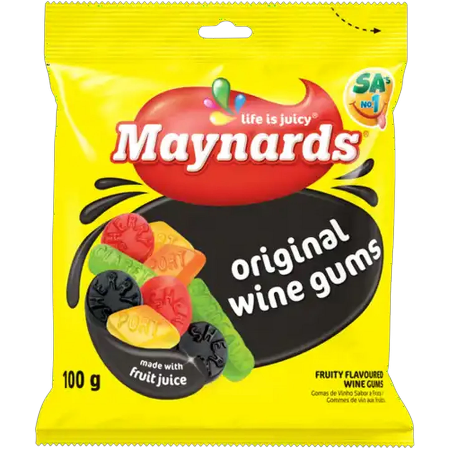 Image of Maynards Original Wine Gums 100g