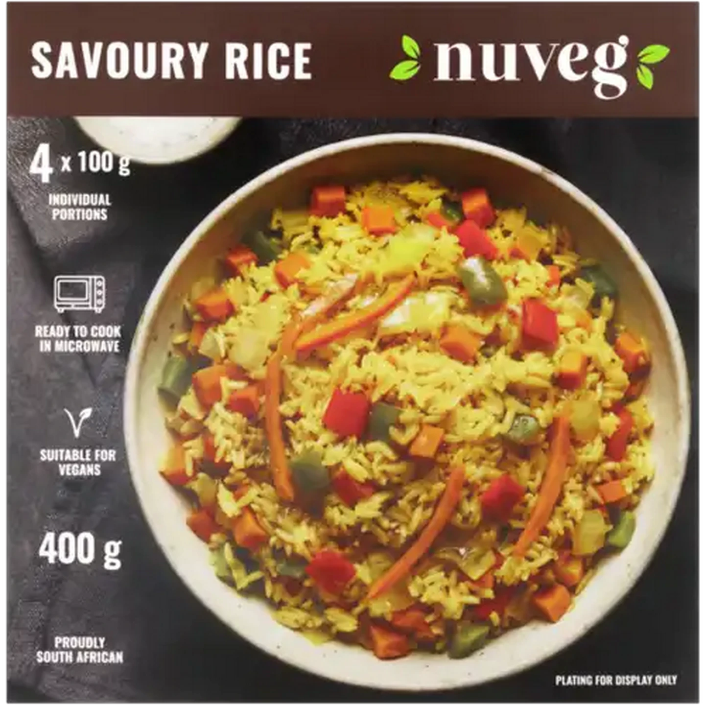 Image of Nuveg Frozen Savoury Rice 400g