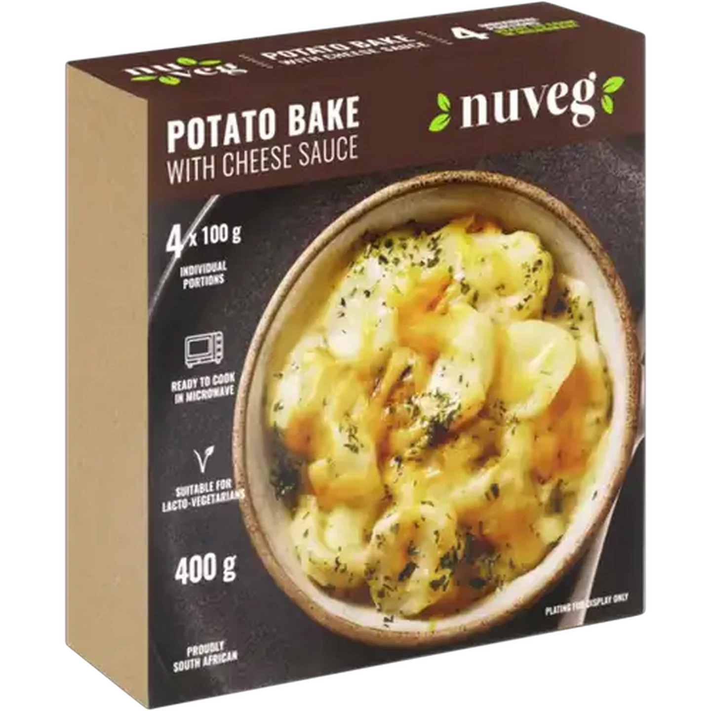 Image of Nuveg Frozen Potato Bake with Cheese Sauce 400g