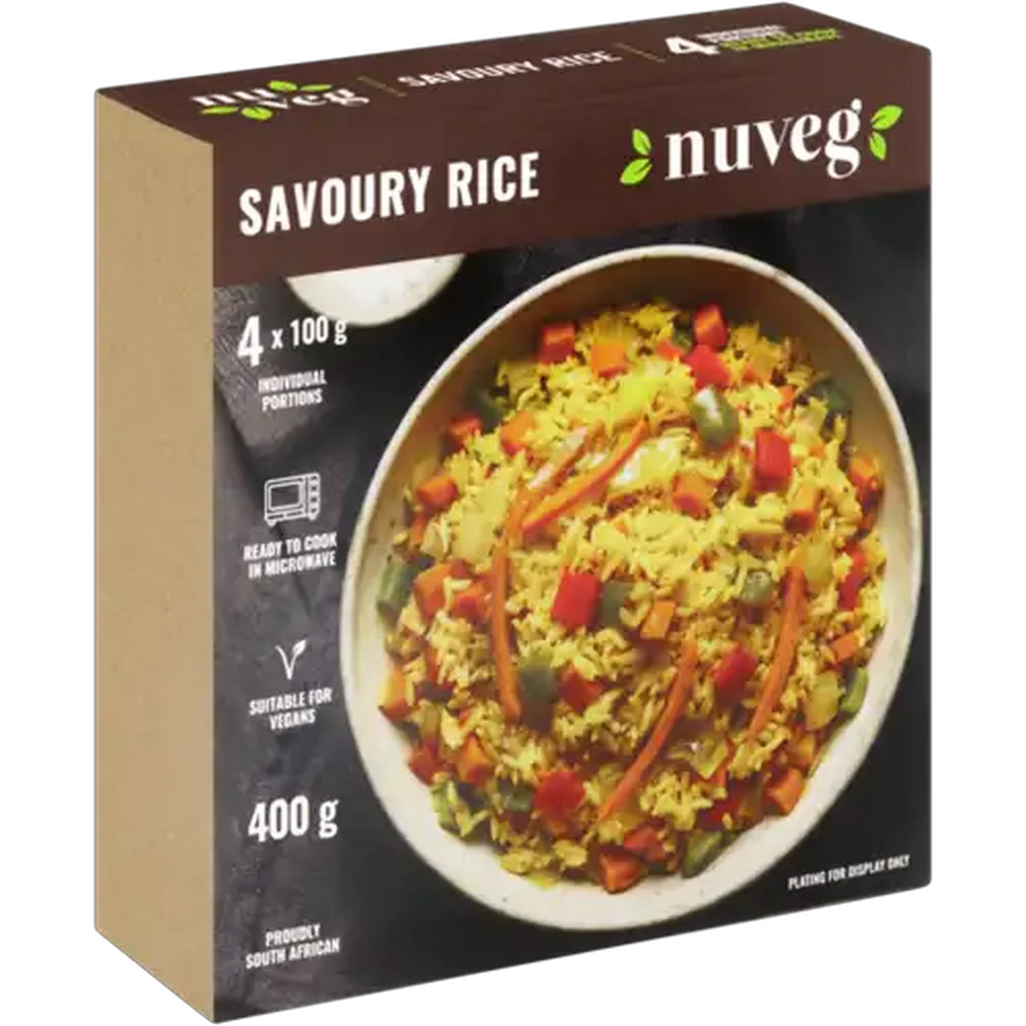 Image of Nuveg Frozen Savoury Rice 400g