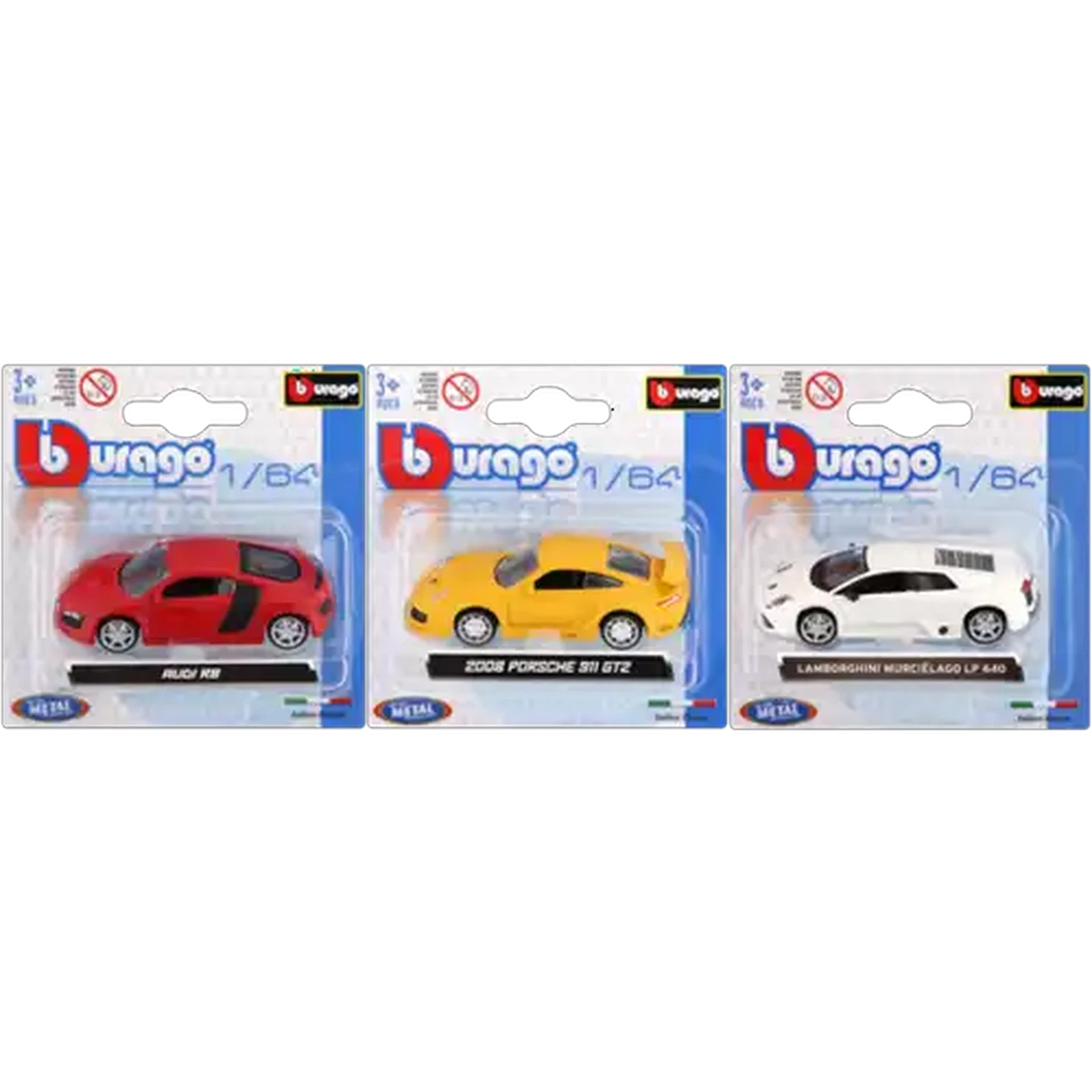 Image of Bburago Die Cast Metal Toy Car 1:64 (Type May Vary)​​