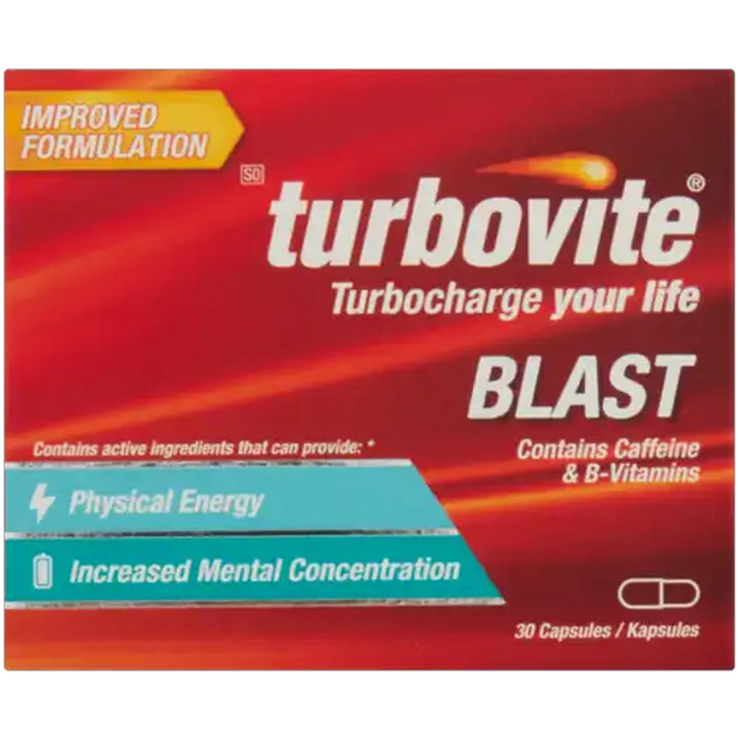 Image of Turbovite Blast Capsules 30 Pack