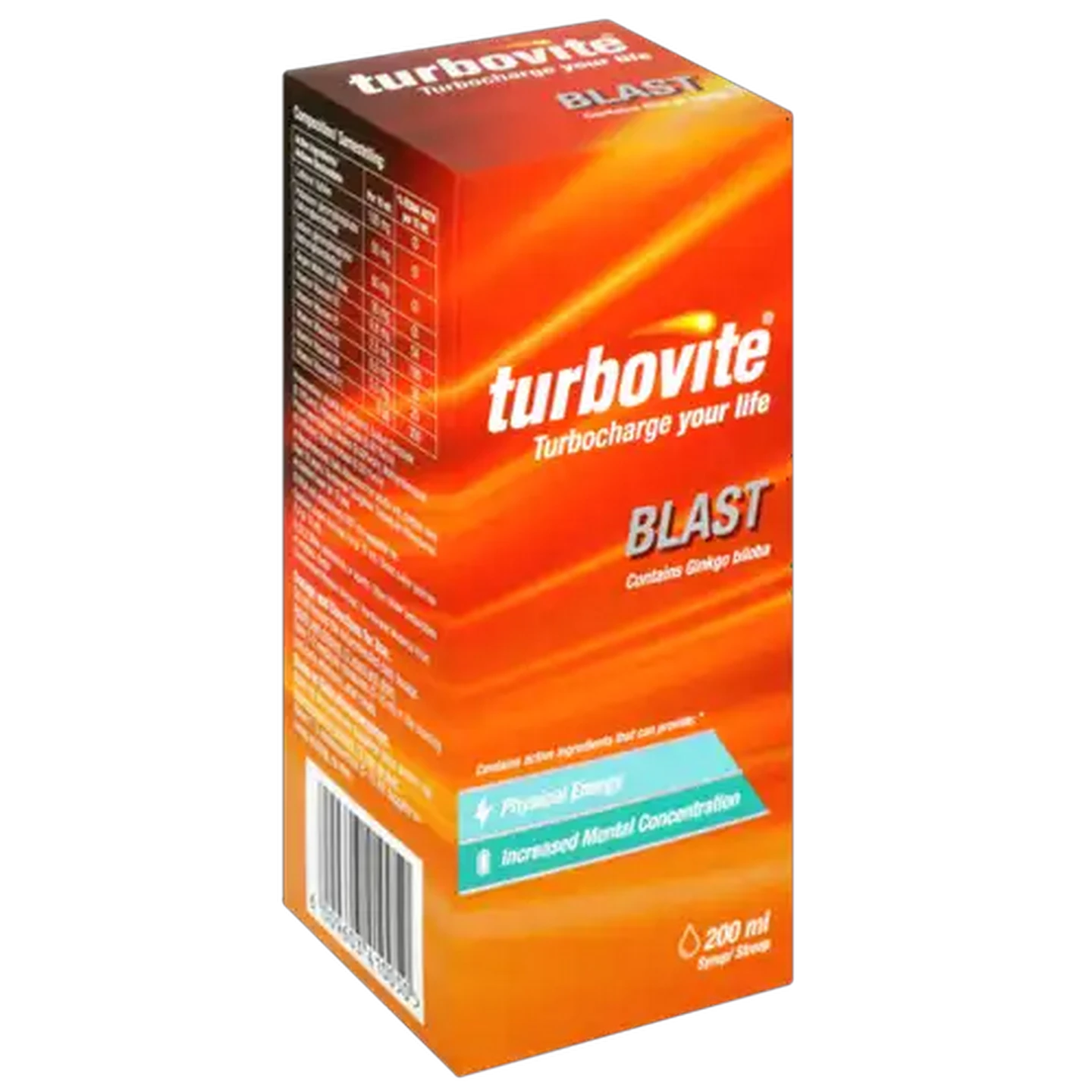 Image of Turbovite Blast Syrup 200ml