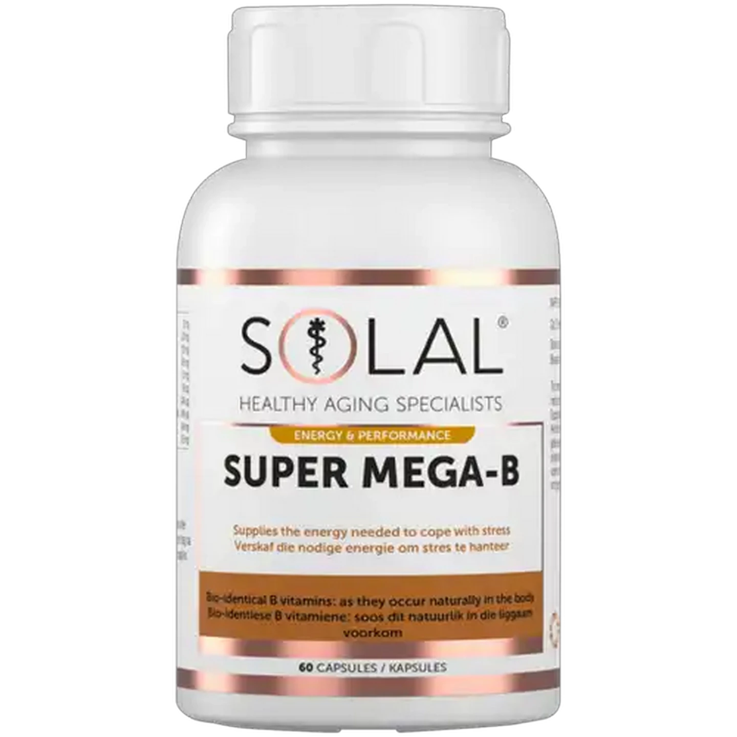 Image of Solal Energy & Performance Super Mega-B Capsules 60 Pack