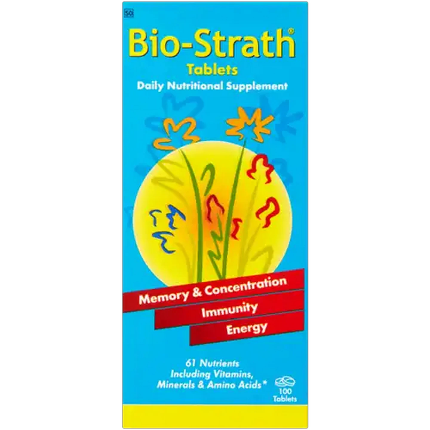 Image of Bio-Strath Daily Nutritional Supplement Tablets 100 Pack