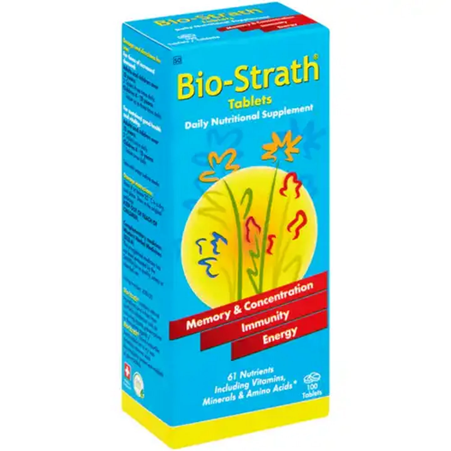 Image of Bio-Strath Daily Nutritional Supplement Tablets 100 Pack