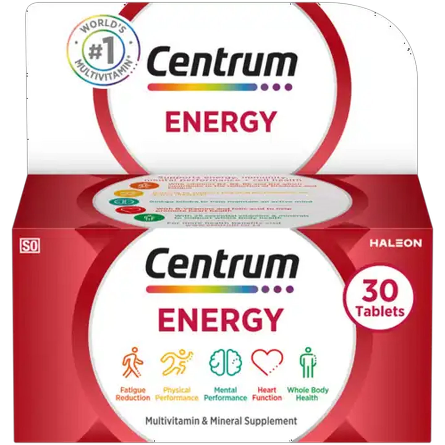 Image of Centrum Active Multi-Vitamin Tablets 30 Pack