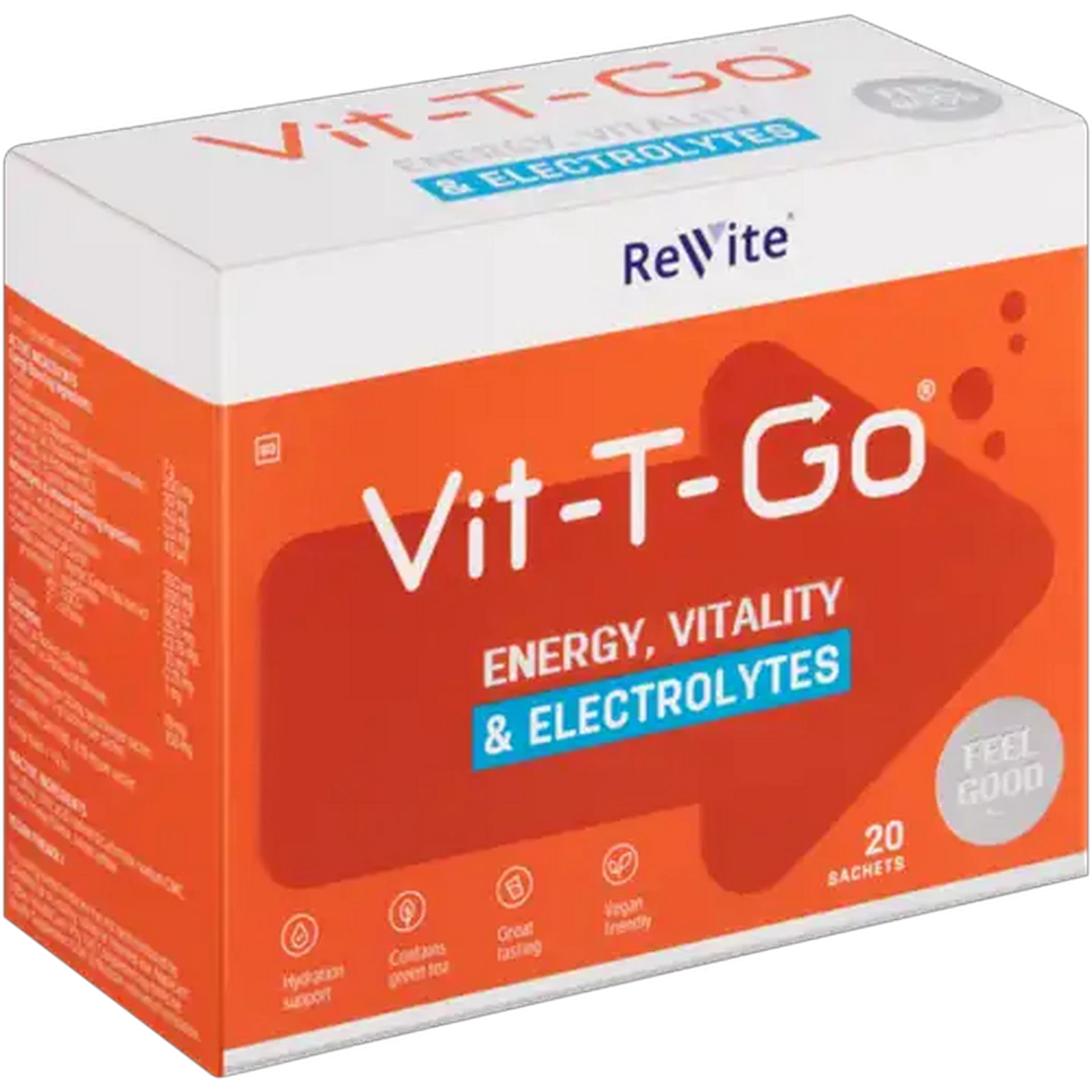 Image of Revite Vit-T-Go Effervescent Supplement 20 Pack