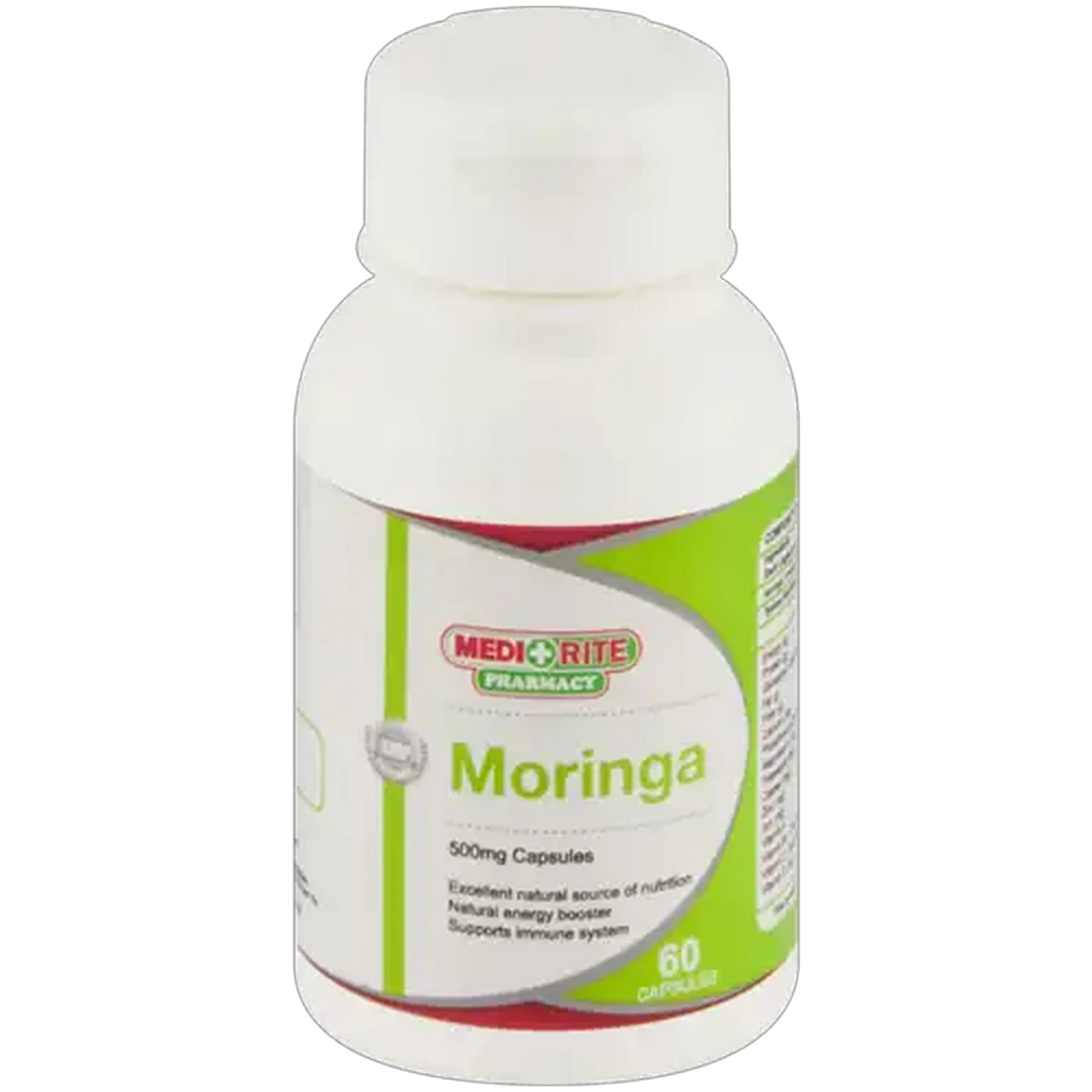 Image of Medirite Pharmacy Moringa Capsules 60 Pack