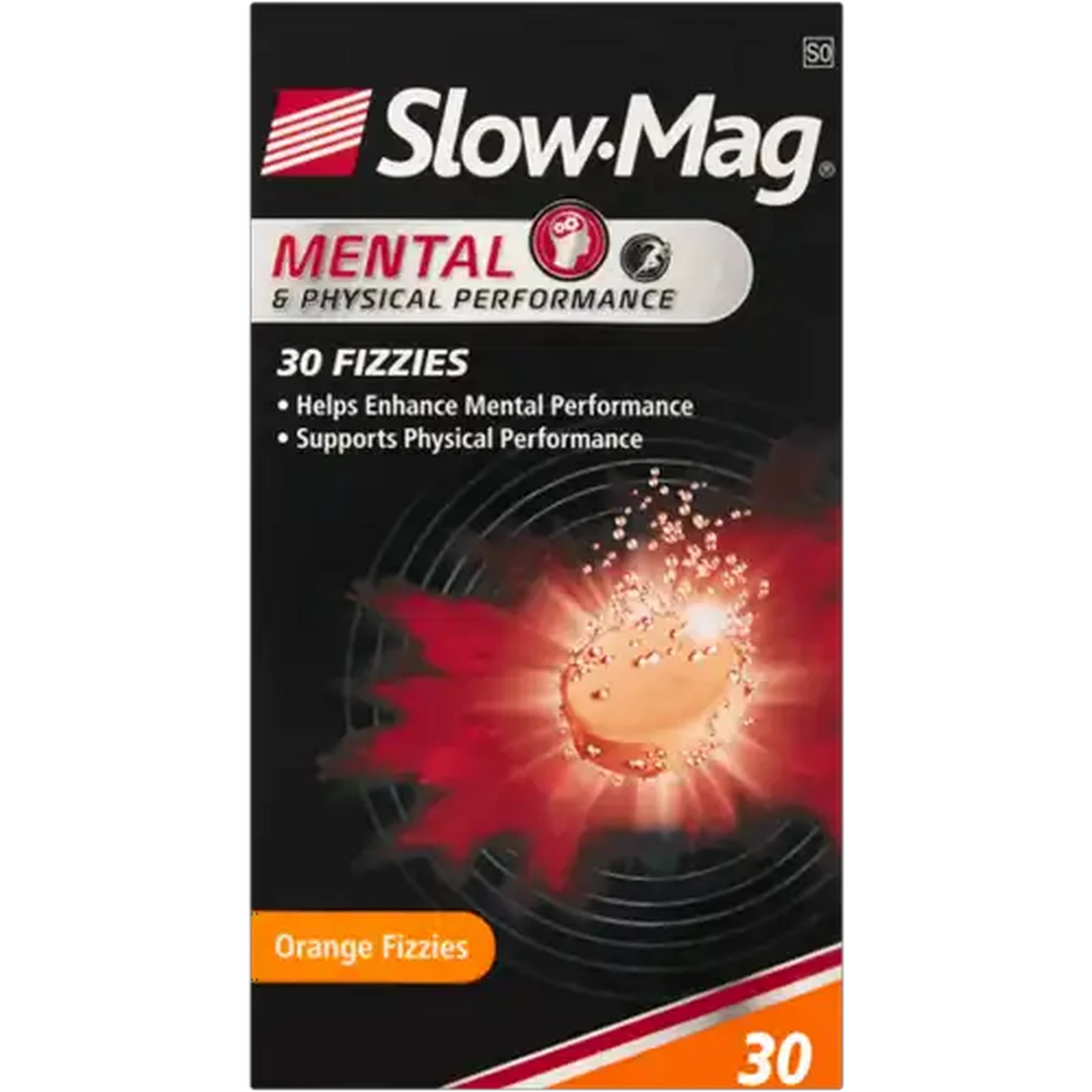 Image of Slow-Mag Mental & Physical Performance Fizzies 30 Pack