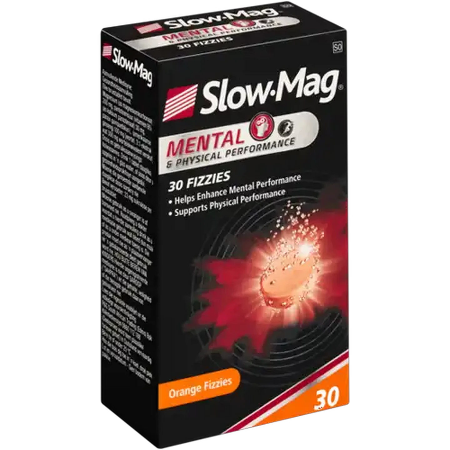 Image of Slow-Mag Mental & Physical Performance Fizzies 30 Pack