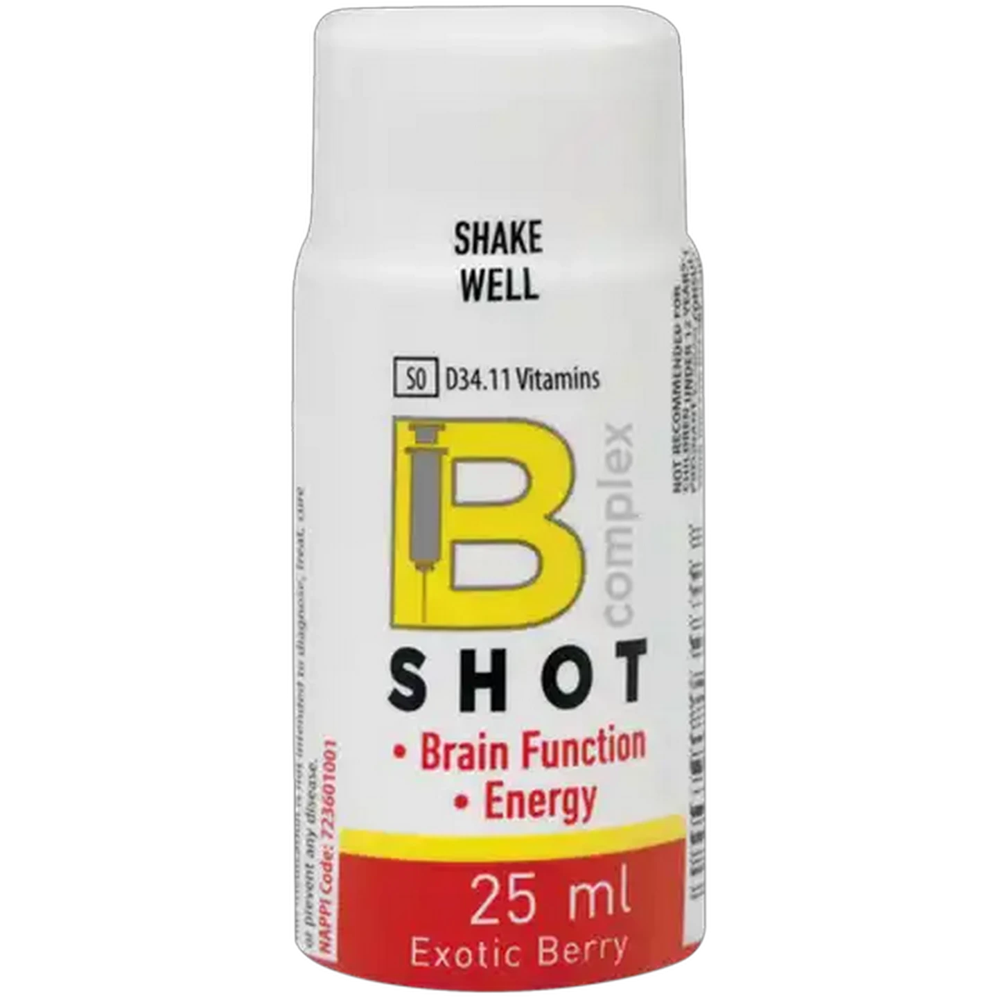 Image of B Complex Exotic Berry Vitamin B Shot 25ml
