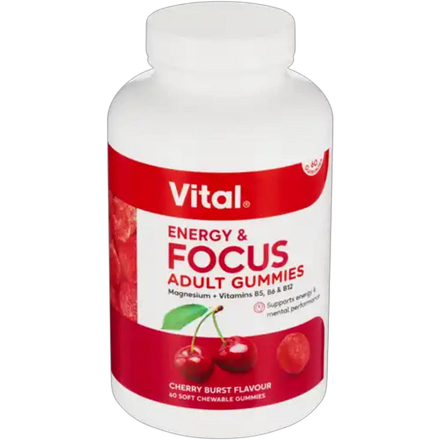 Image of Vital Energy & Focus Adult Gummies 60 Pack
