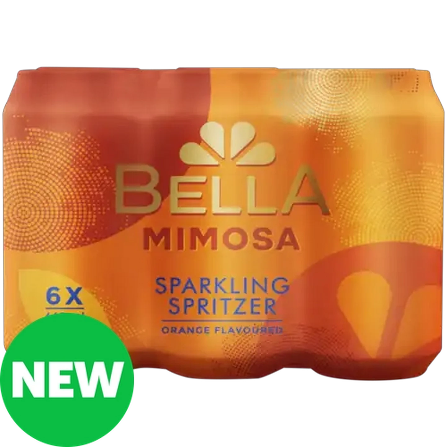 Image of BELLA Mimosa Orange Flavoured Sparkling Spritzer Cans 6 x 440ml