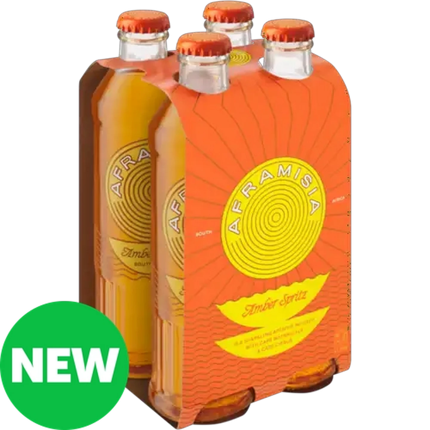 Image of Aframisia Amber Spritz 4 x 275ml