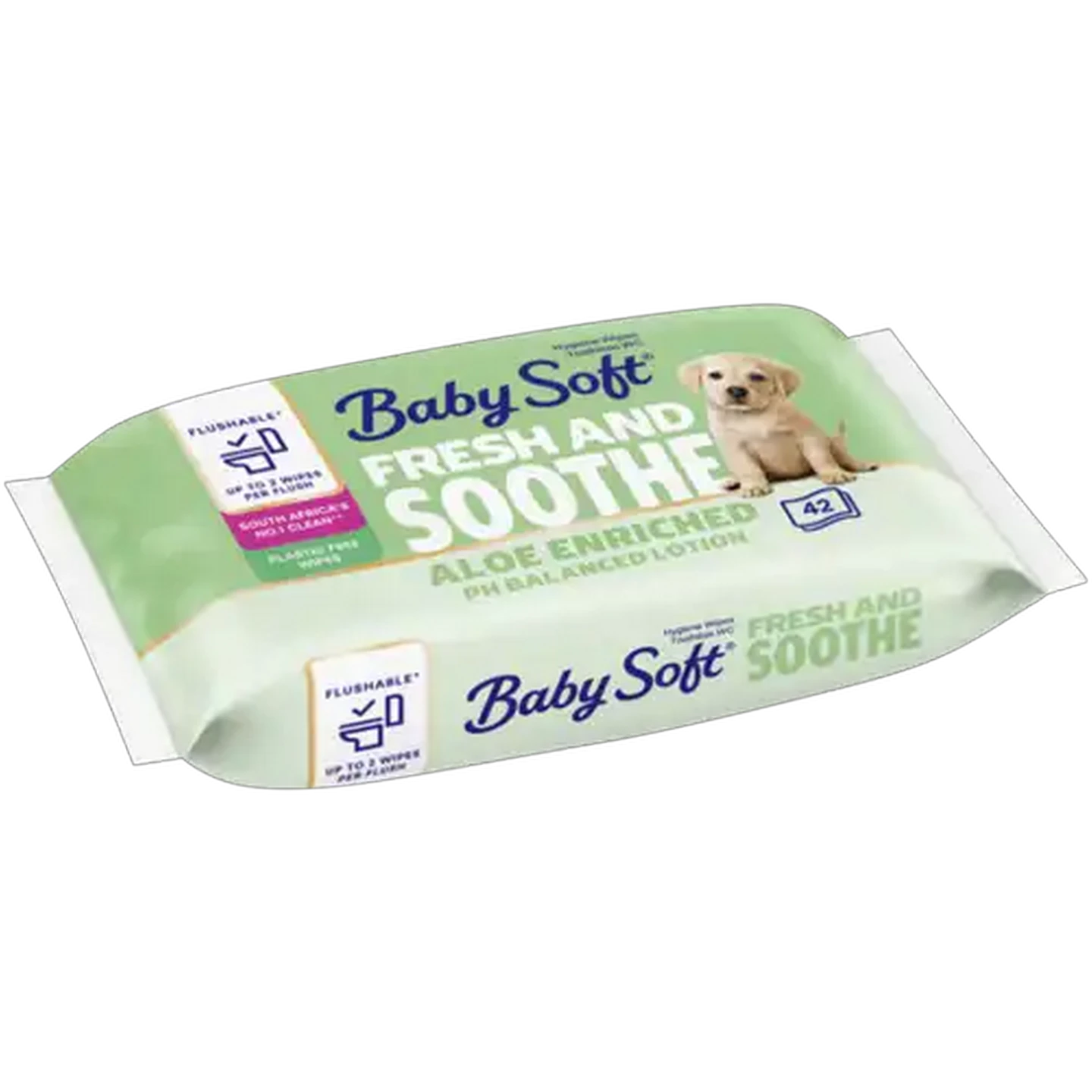 Image of Baby Soft Fresh and Soothe Hygiene Wipes 42 Pack