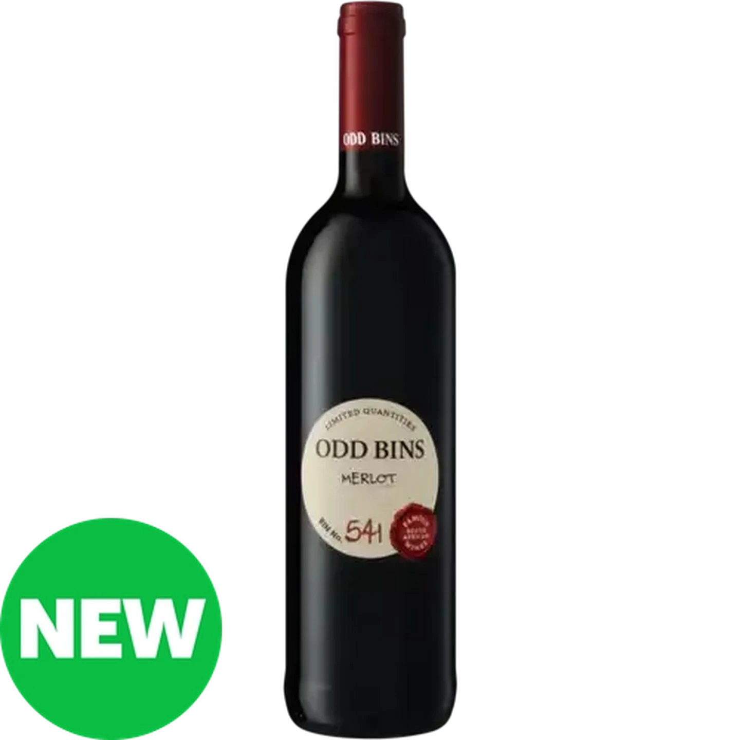 Image of Odd Bins 541 Merlot Bottle 750ml