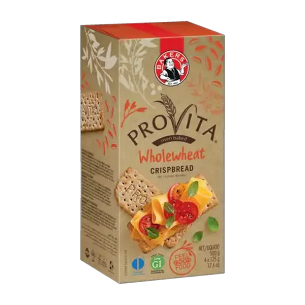 Provita Wholewheat Crispbread 500g