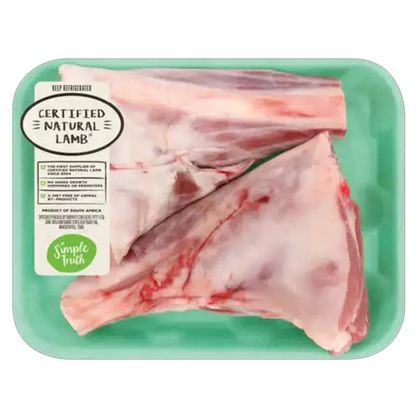 Image of Simple Truth Certified Natural Lamb Shank Per kg