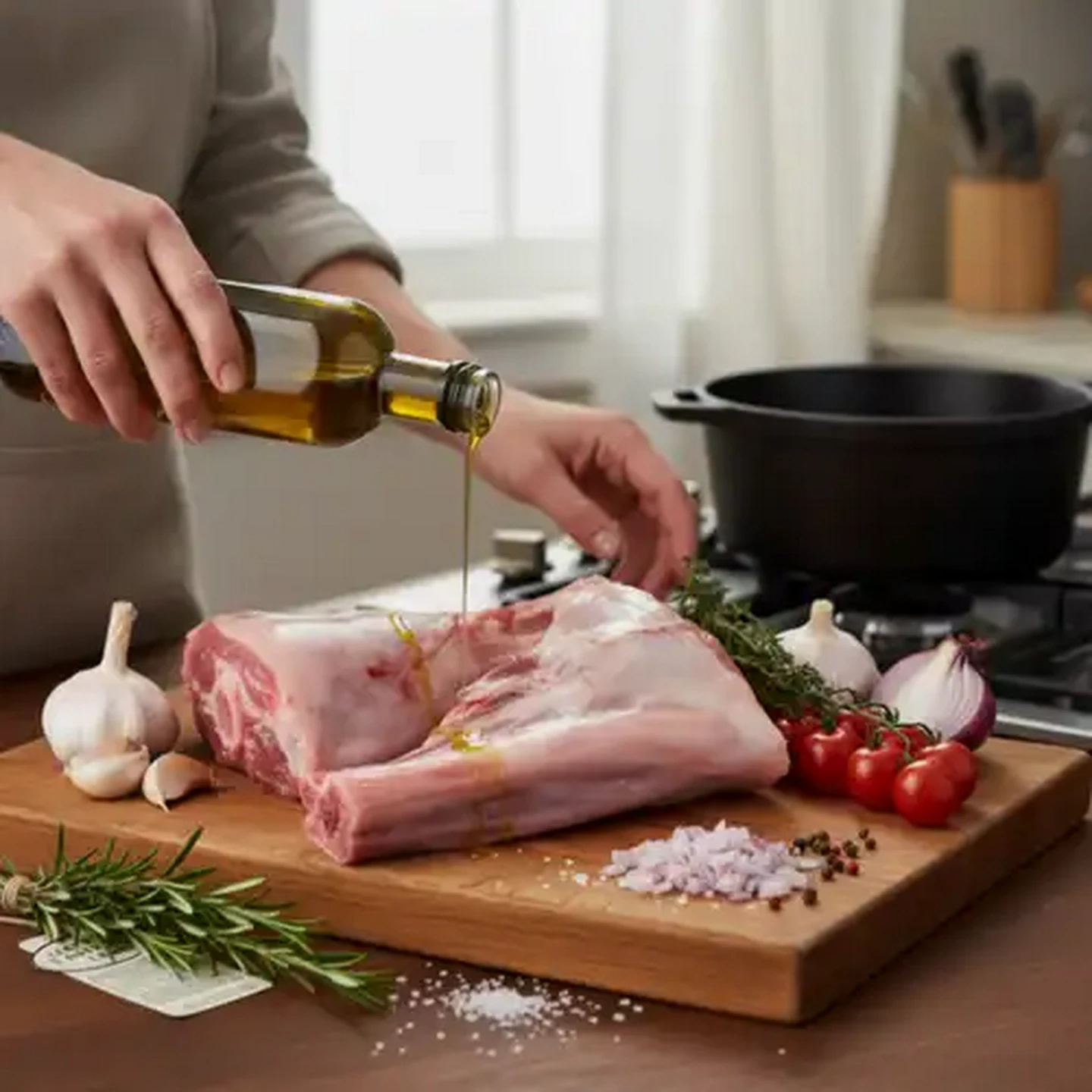 Image of Simple Truth Certified Natural Lamb Shank Per kg