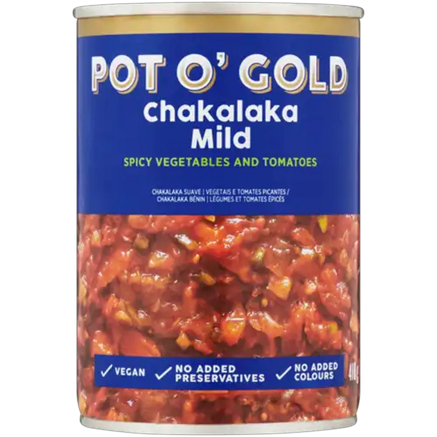 Image of Pot O' Gold Mild Chakalaka 410g
