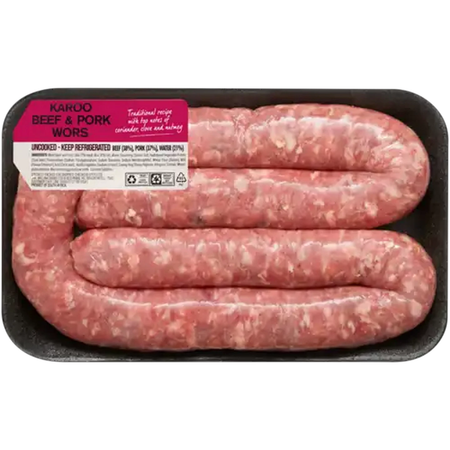 Image of Karoo Beef & Pork Wors Per kg
