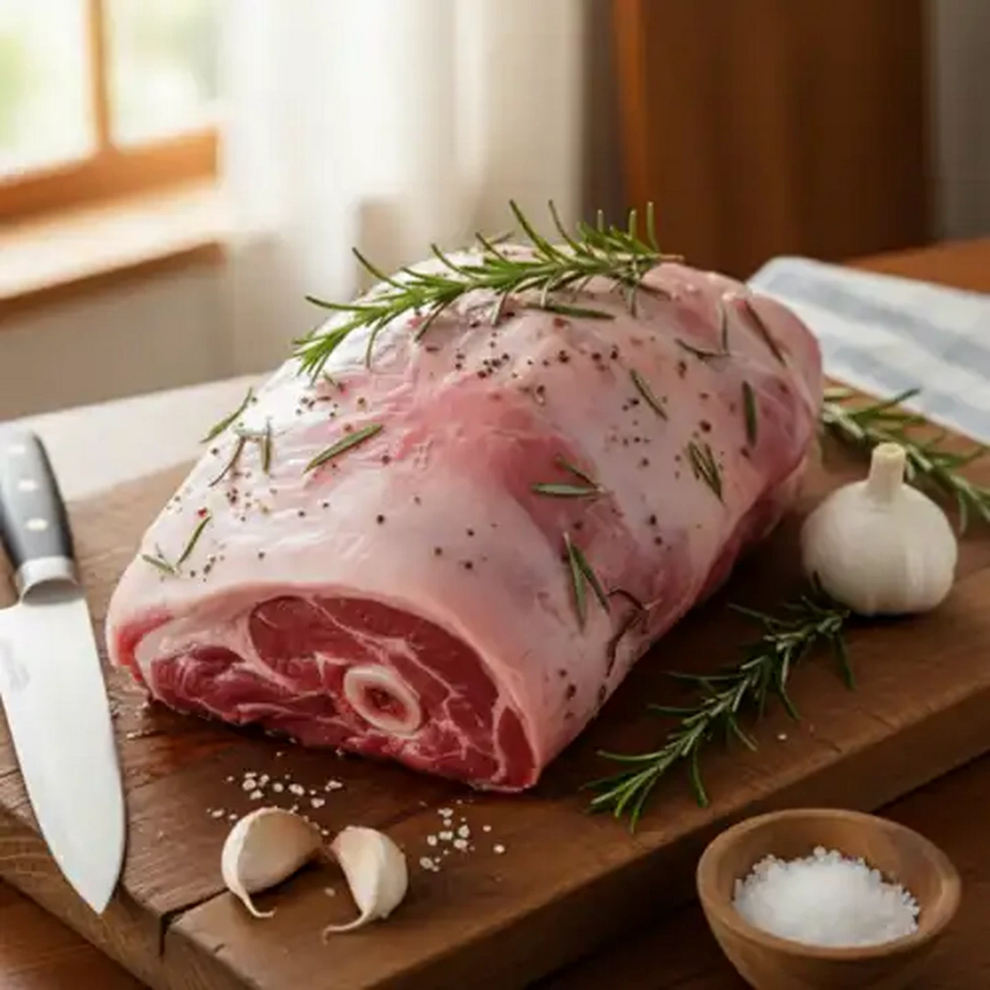 Image of Simple Truth Certified Natural Lamb Leg Of Lamb Per kg