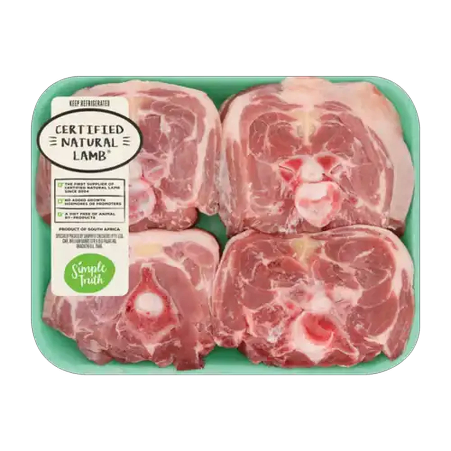 Image of Simple Truth Certified Natural Lamb Neck Per kg