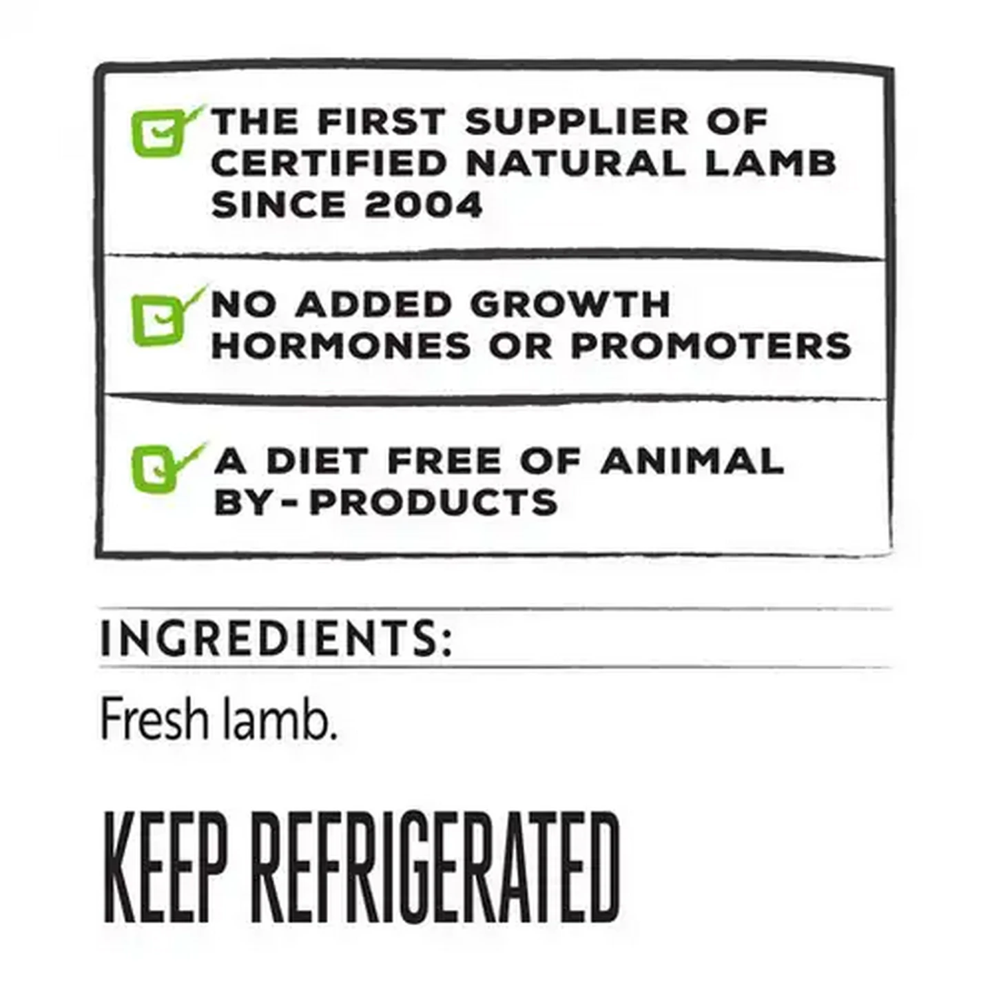 Image of Simple Truth Certified Natural Lamb Leg Chops Per kg