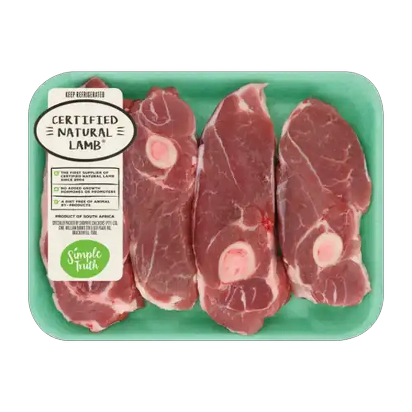 Image of Simple Truth Certified Natural Lamb Best-End Chops Per kg