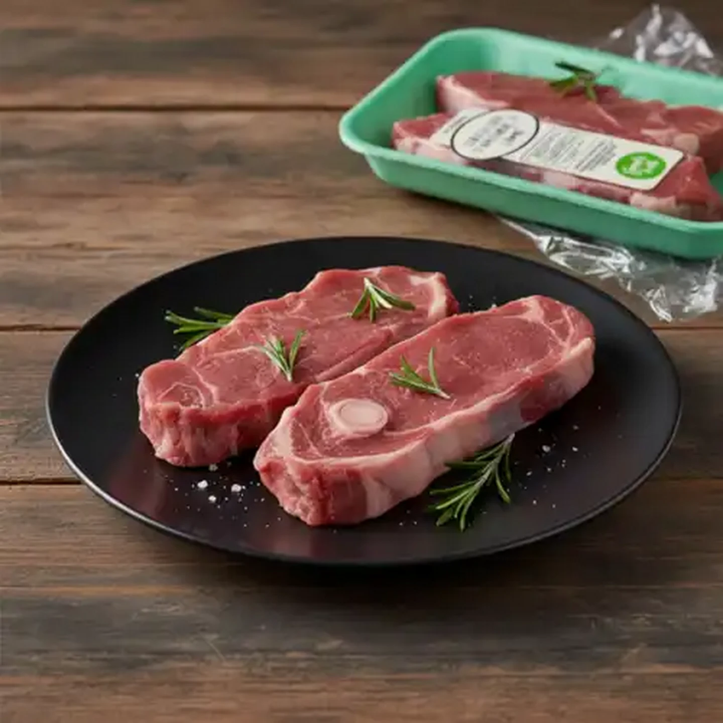 Image of Simple Truth Certified Natural Lamb Best-End Chops Per kg