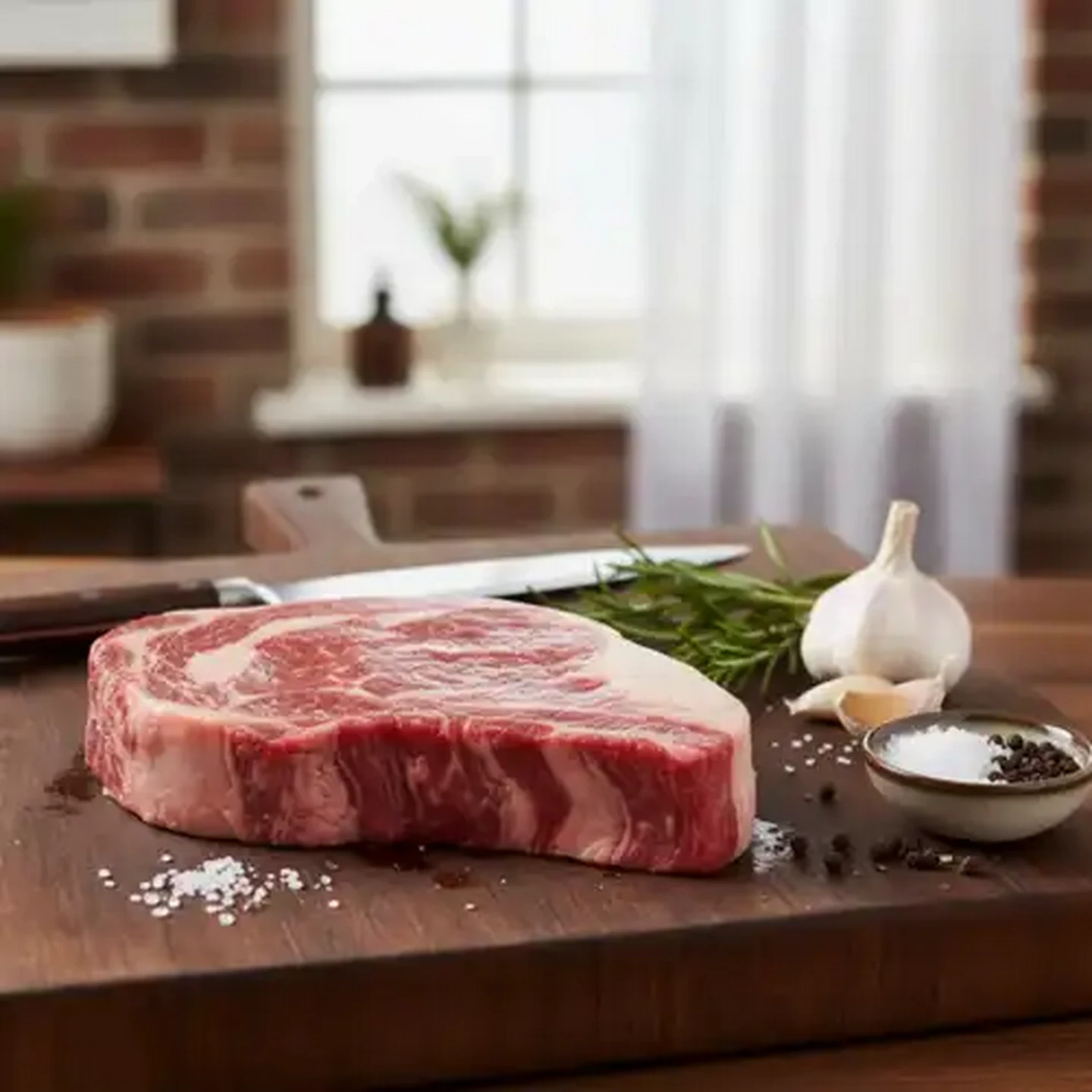 Image of Steakhouse Classic Rib Eye Steak on the Bone Per KG