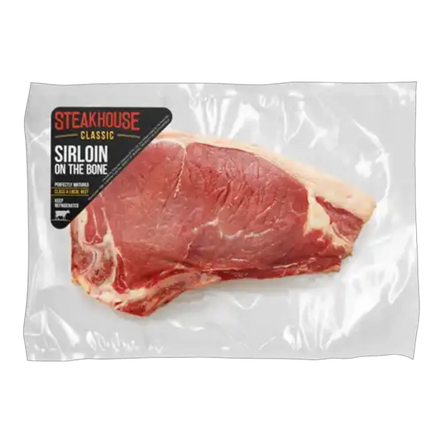 Image of Steakhouse Classic Sirloin Beef Steak On The Bone Per kg