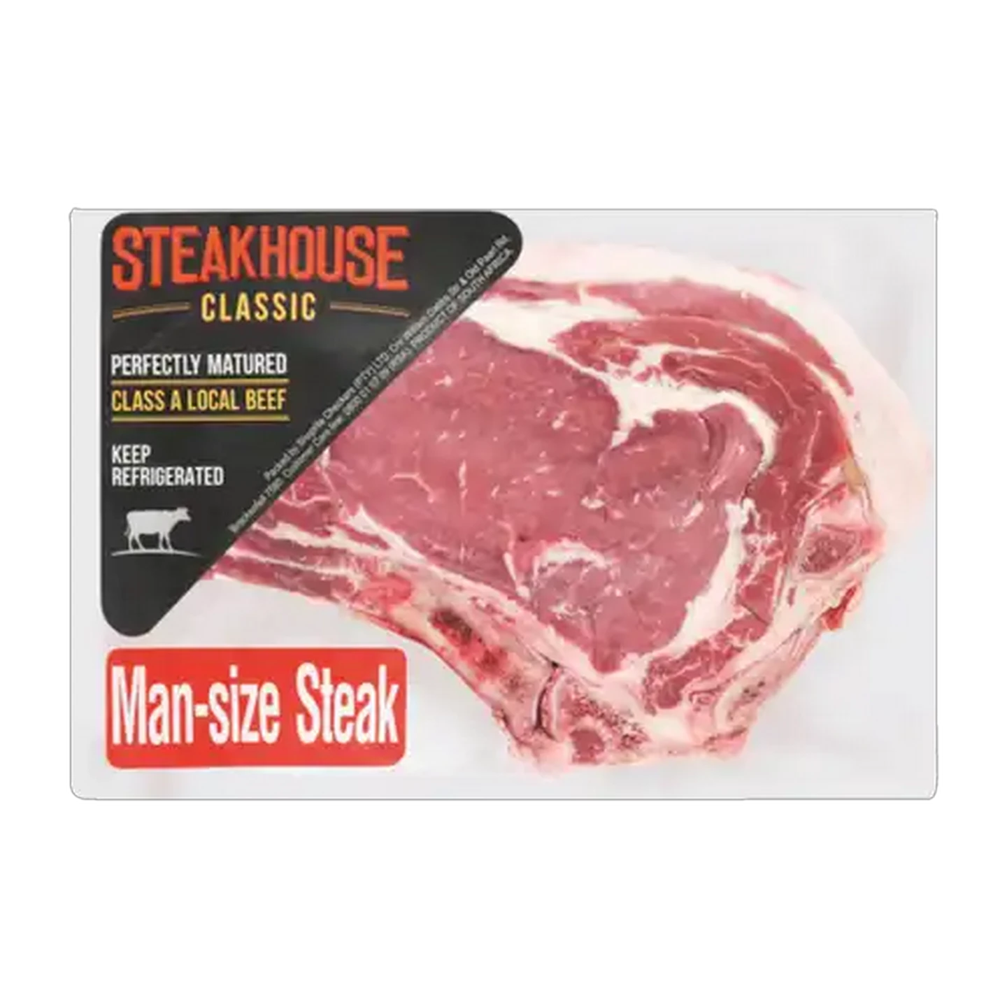 Image of Steakhouse Classic Man-Size Club Steak Per kg