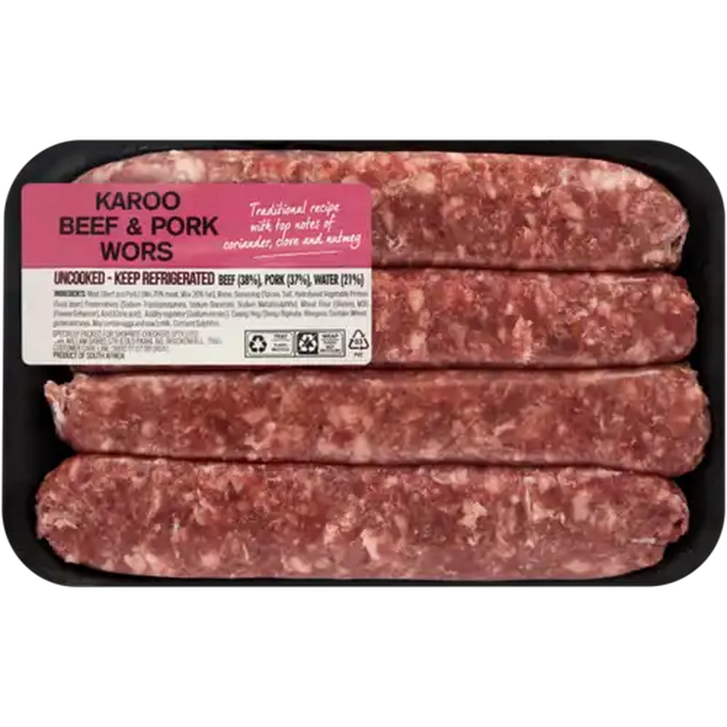 Image of Fresh Butchery Karoo Beef & Pork Wors Per KG