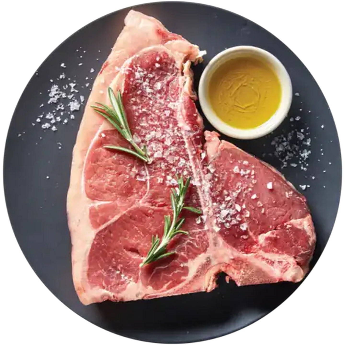 Image of Steakhouse Classic Perfectly Matured Man-Size T-Bone Steak Per kg