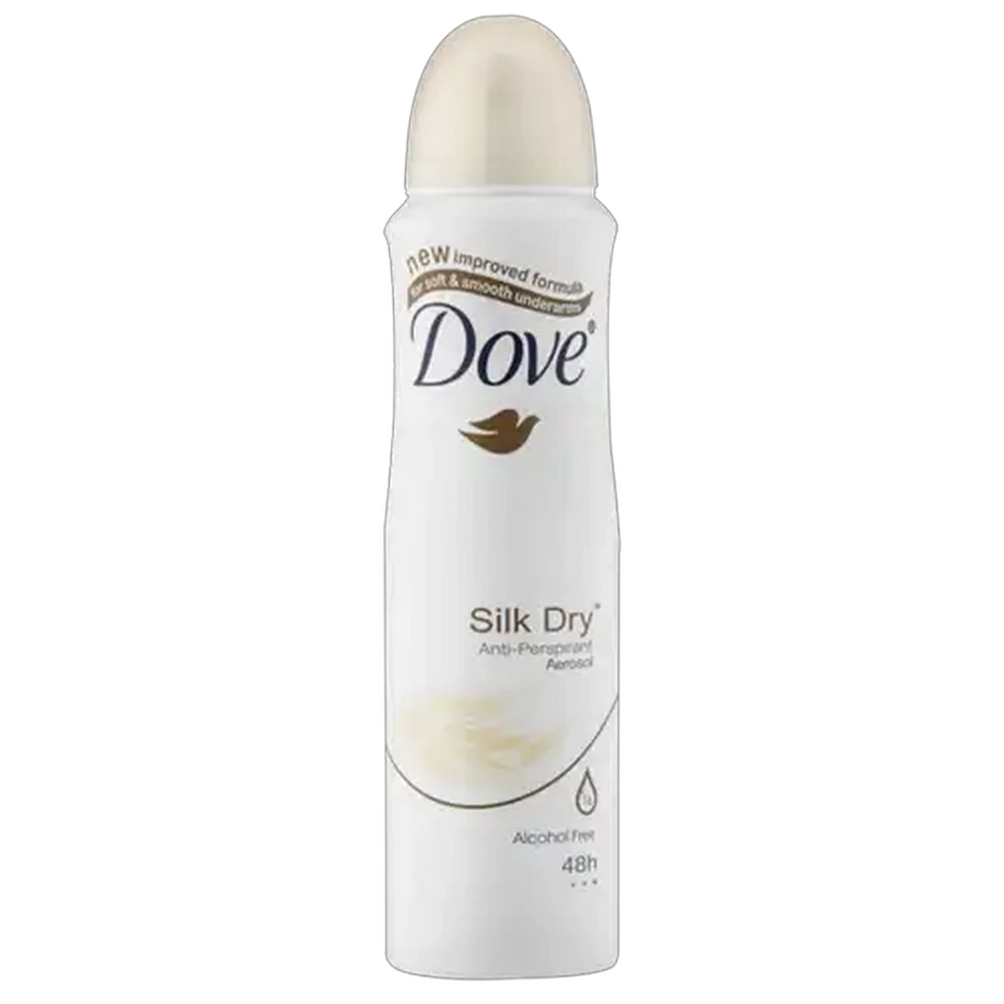 Image of Dove Ladies Silk Dry Deodorant Body Spray 150ml