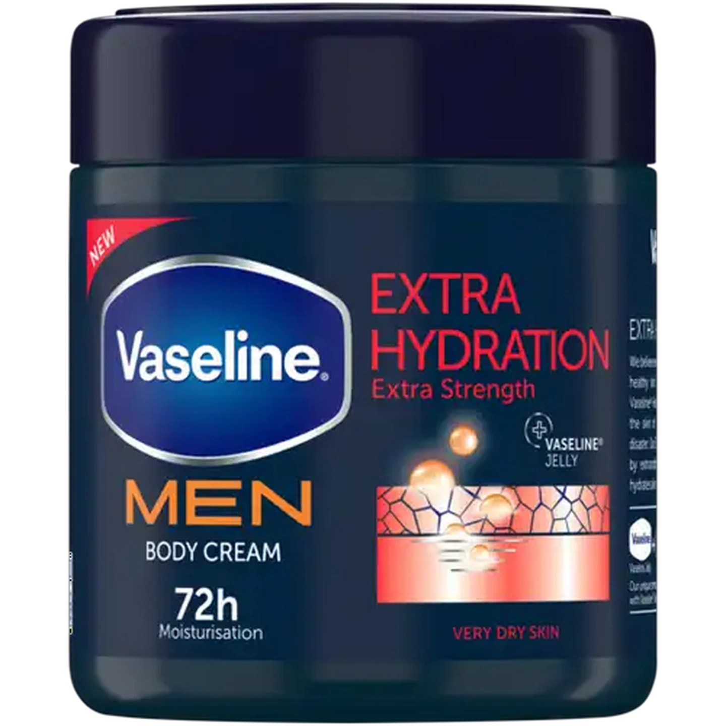 Image of Vaseline Men Extra Hydration Body Cream 400ml