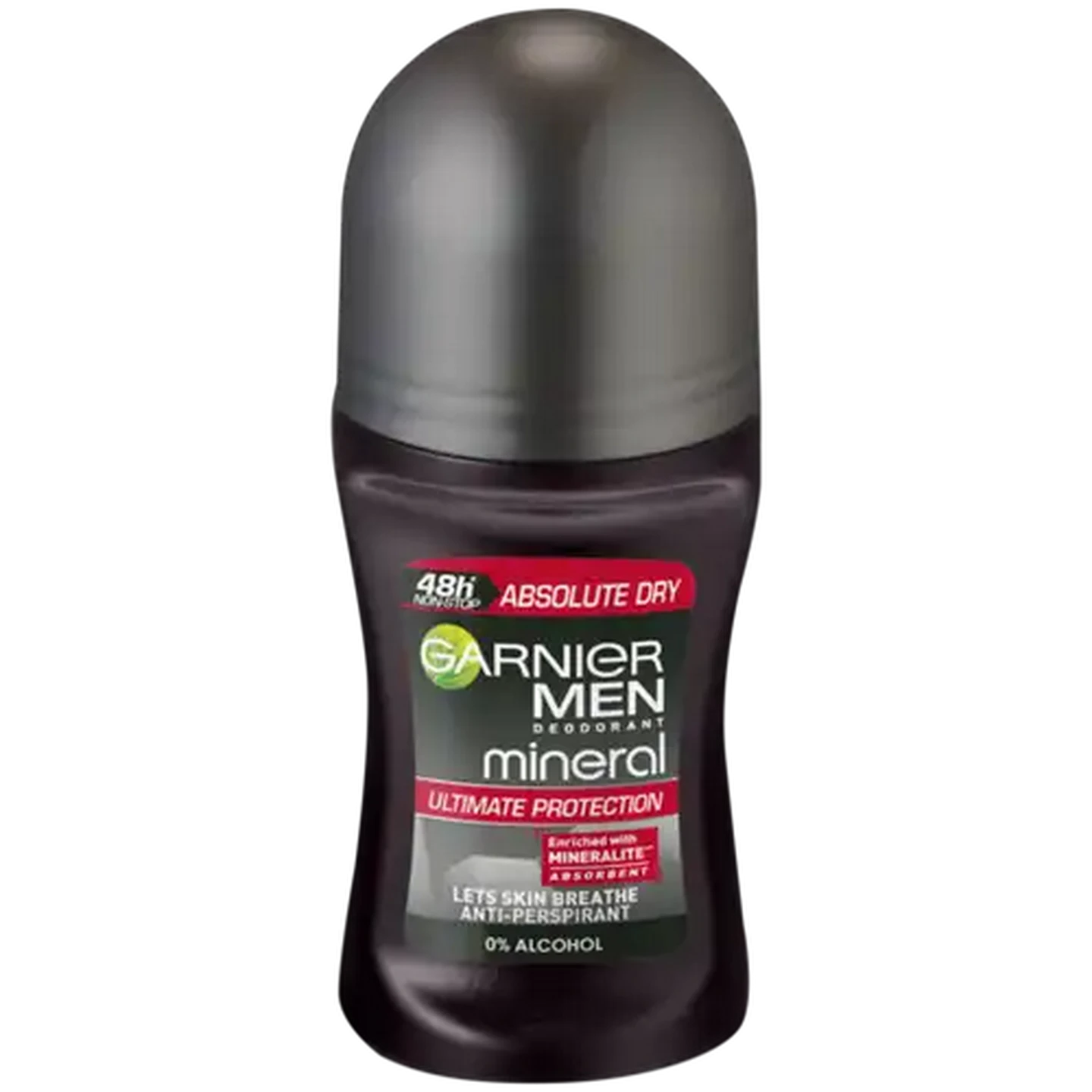 Image of Garnier Men Alcohol Free Absolute Dry Anti-Perspirant Roll-On 50ml