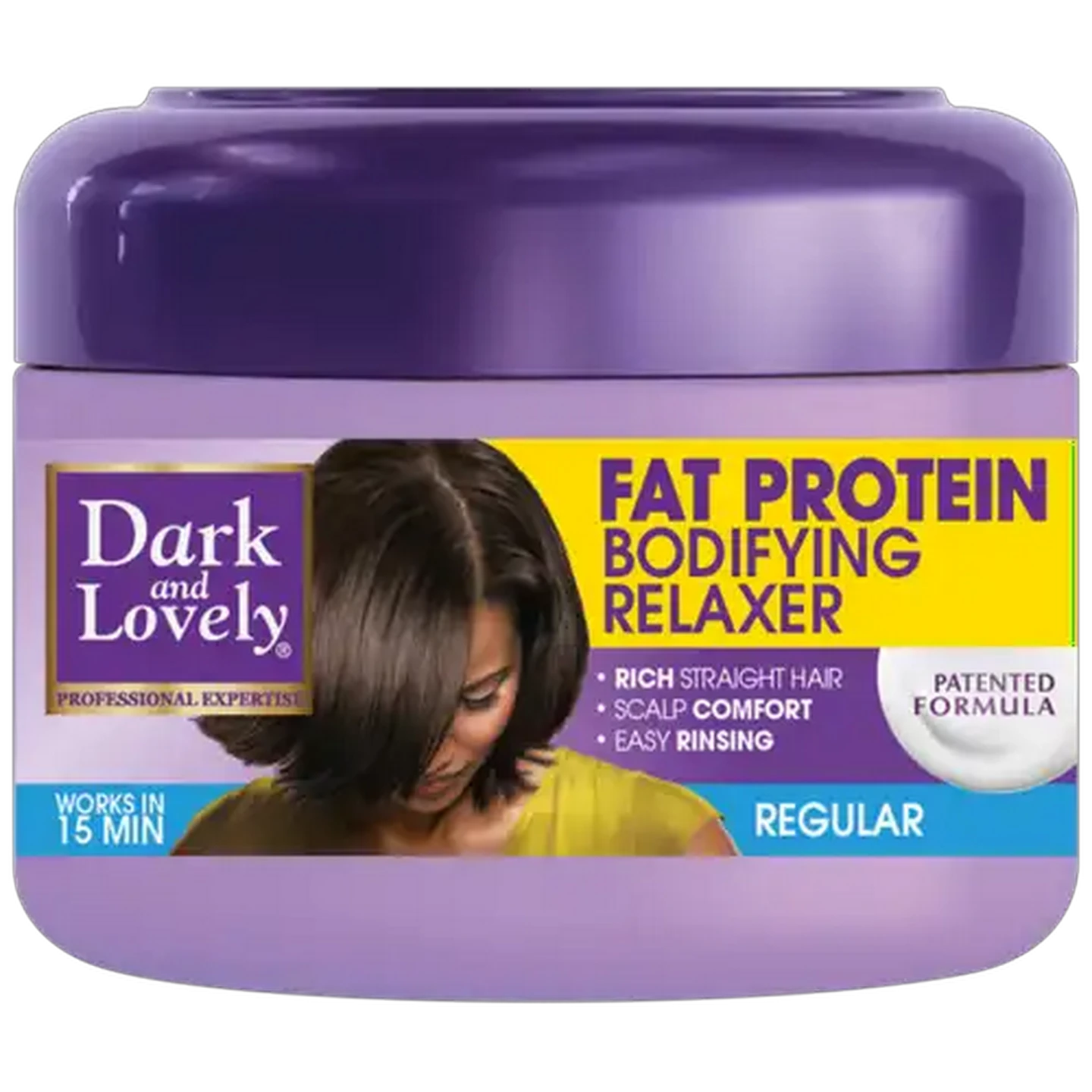 Image of Dark and Lovely Regular Fat Protein Bodifying Relaxer 450ml