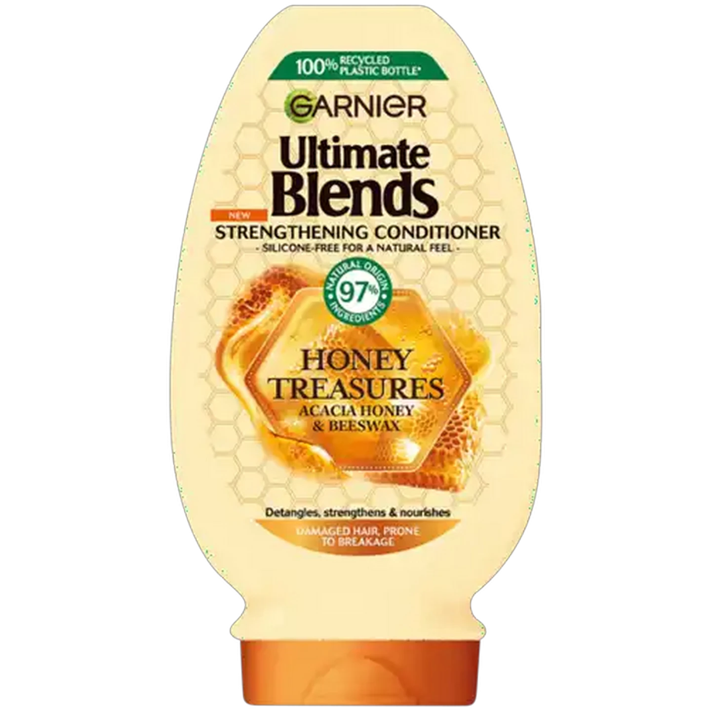 Image of Garnier Ultimate Blends The Strength Restorer Honey Treasures Conditioner 400ml