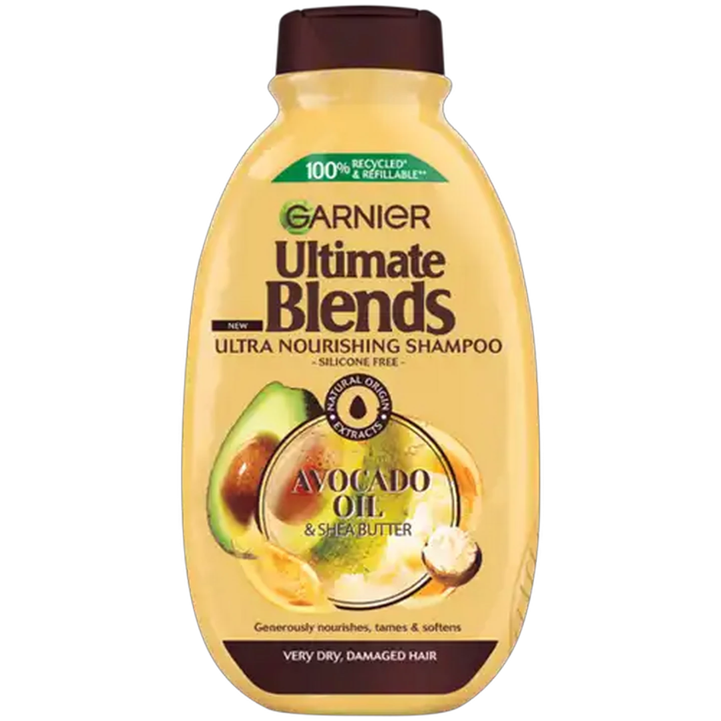 Image of Garnier Ultimate Blends The Nourishing Repairer With Avocado Oil & Shea Butter Shampoo 400ml